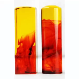 高級仿材紅琥珀